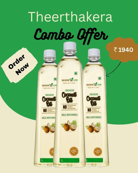 3 Litre Combo Offer | Coconut Oil